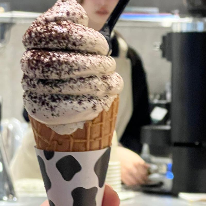 自家焙煎珈琲ソフトクリーム(有馬珈琲焙煎所)