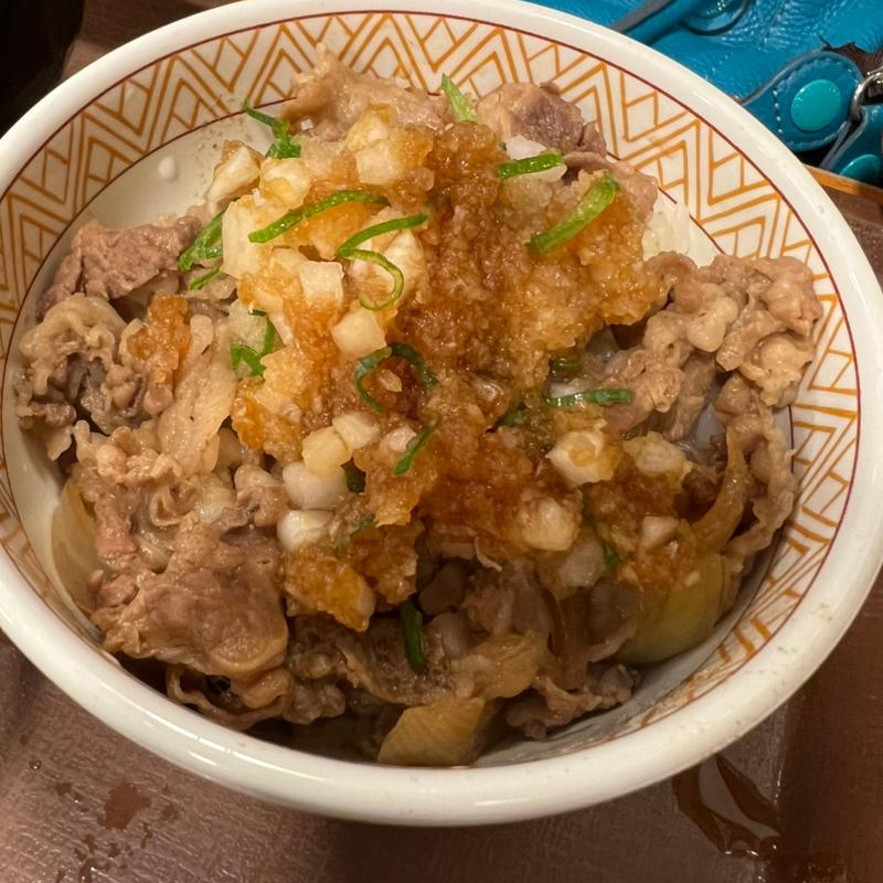 鬼おろし牛丼(すき家 三木本町店 )