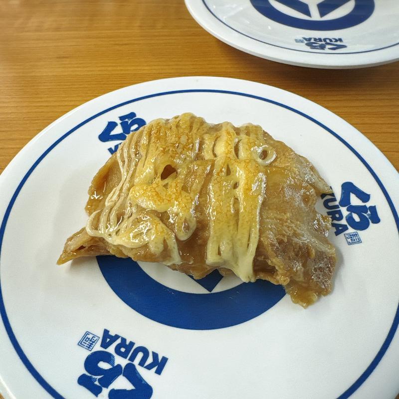 炙りチーズ豚カルビ(くら寿司 中目黒駅前店)