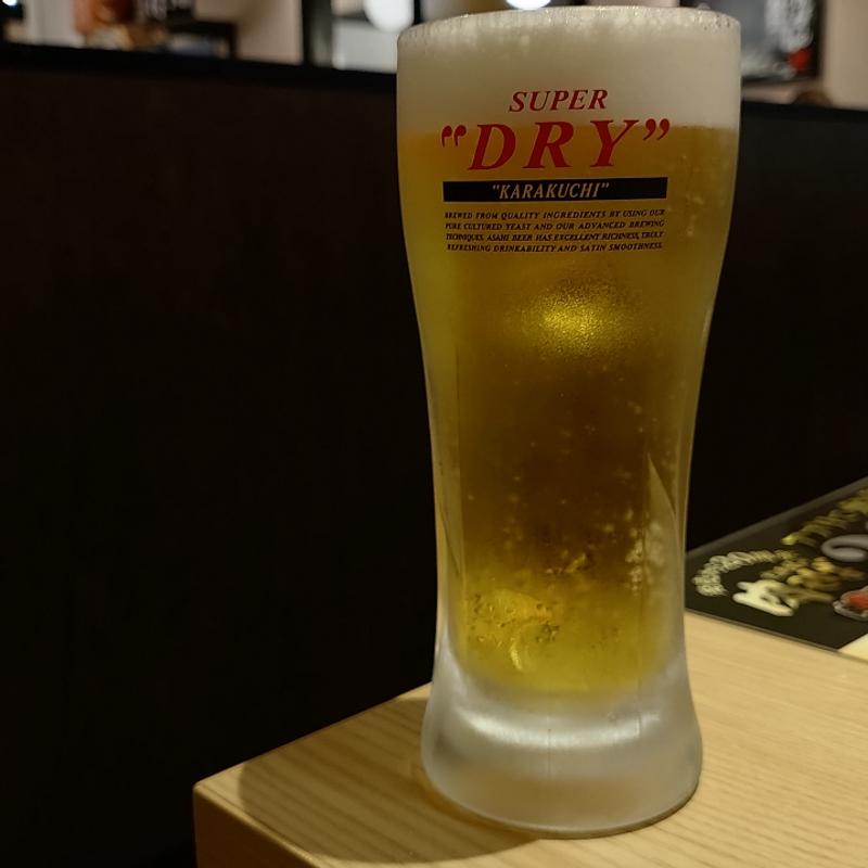 生ビール(丸源ラーメン 浦添店)