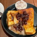 黒蜜きな粉餅フレンチトースト(倉式珈琲店 尼崎上ノ島店)