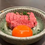 ユッケ(京洛肉料理かなえ)