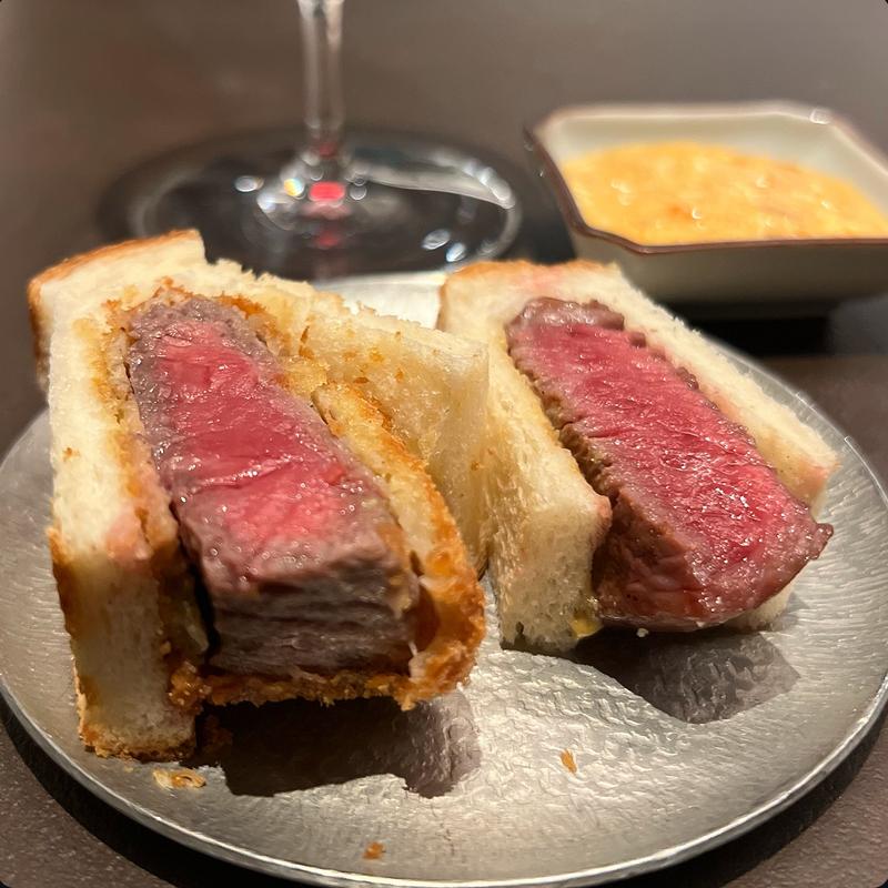 カツサンド(京洛肉料理かなえ)