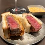 カツサンド(京洛肉料理かなえ)