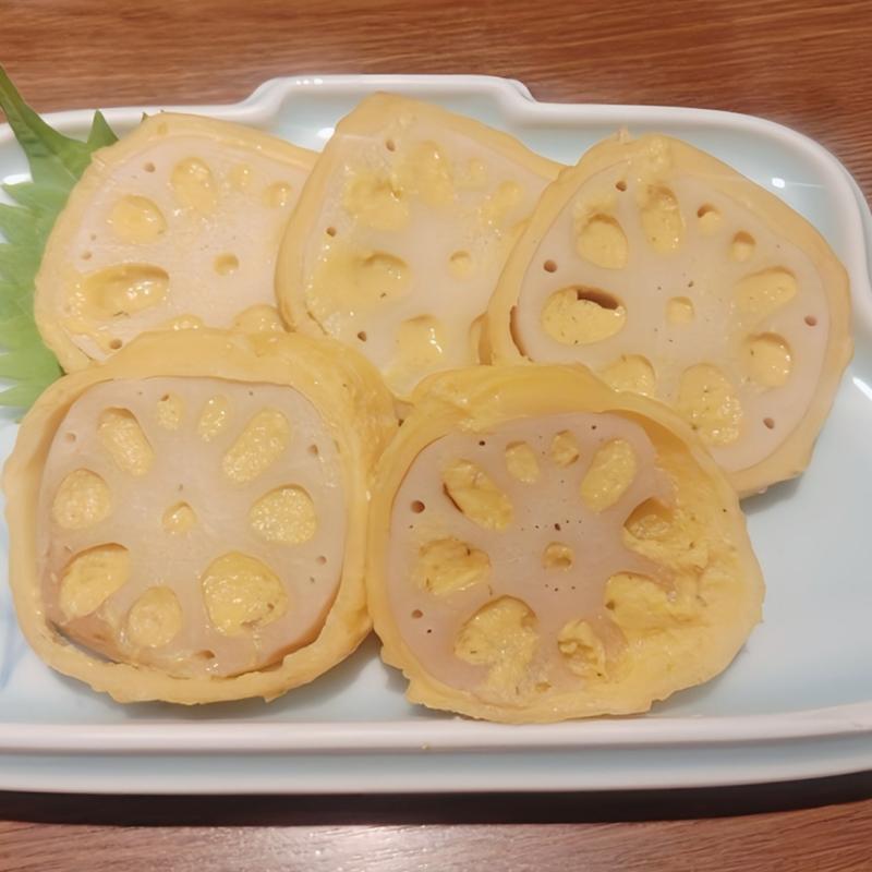 からし蓮根(居酒屋 まる家 西中洲 （まるや）)