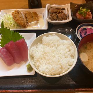 まぐろ尽くし定食