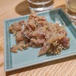 本日のなめろう(大衆すし酒場 スシマヅメ 野毛本店)