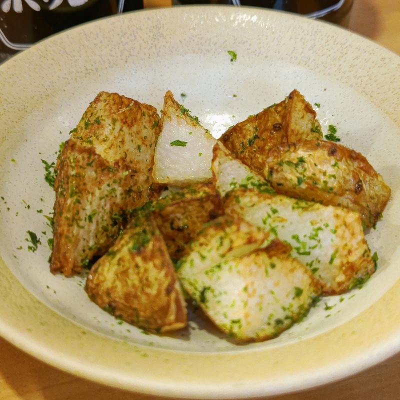 長芋のり塩揚げ(大衆酒場 五の五 ぴおシティ桜木町店)