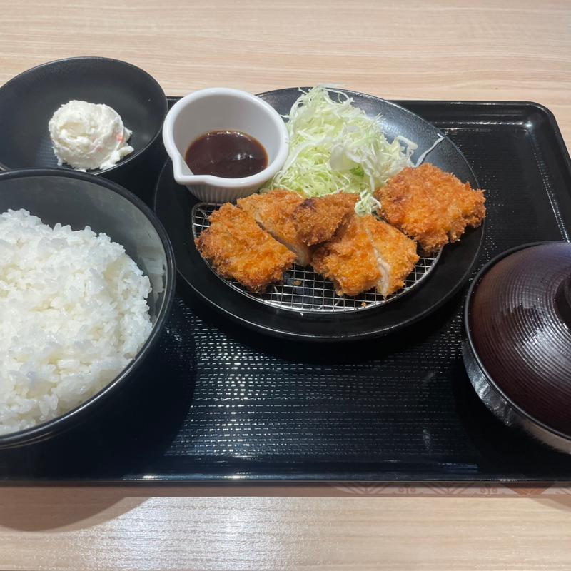 角煮かつ定食(松乃家 本厚木店)