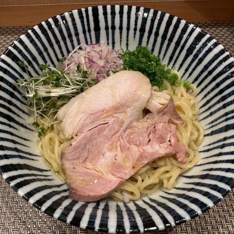 (限定)イタリア産白トリュフオイルまぜそば(麺処　一龍庵)