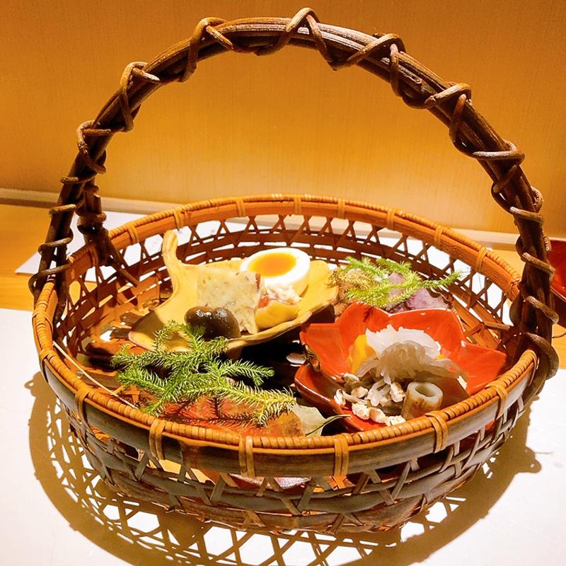 八寸（霜月ランチコース）(馳走ぬくゐ)