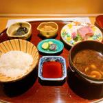 土鍋ご飯　止椀　香の物（霜月ランチコース）