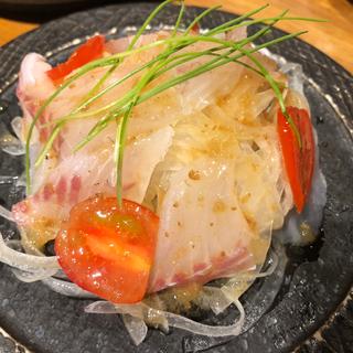 カルパッチョ(魚屋ナチュラルスタンド 潮騒 学芸大学店)