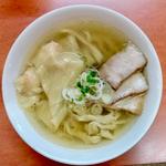海老ワンタンメン(日陰)