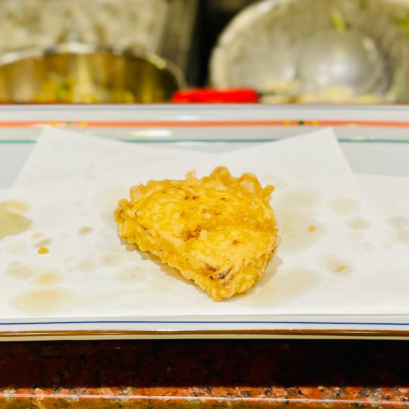 松コース　玉ねぎ(天ぷら船橋屋 新宿本店)