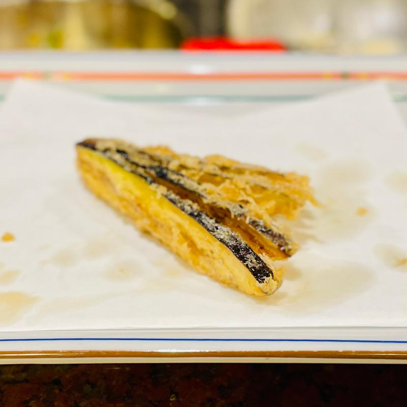 松コース　なす(天ぷら船橋屋 新宿本店)