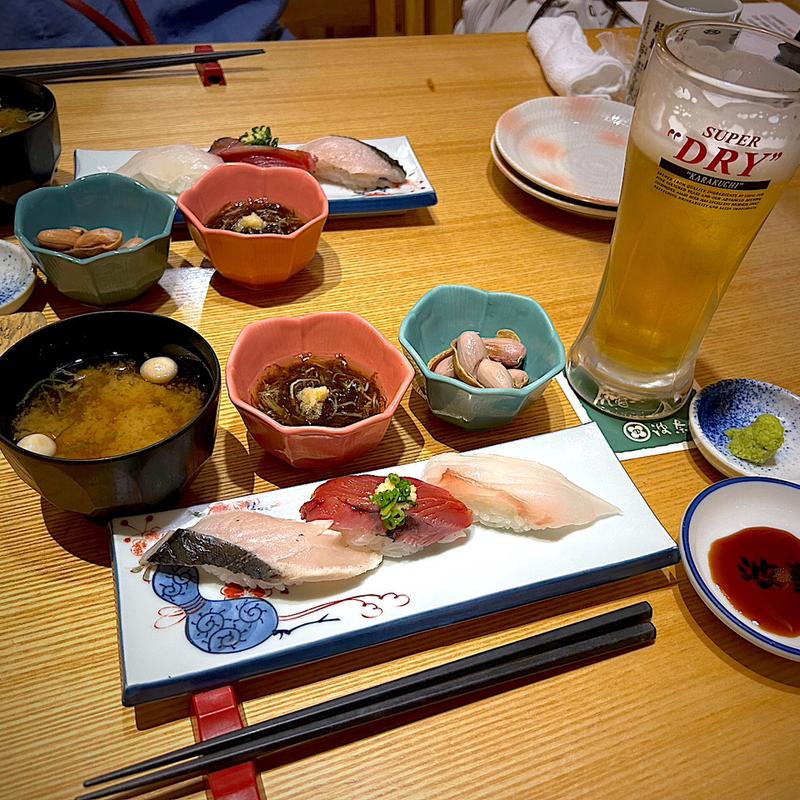 お通し(すし波奈　仙台パルコ店)