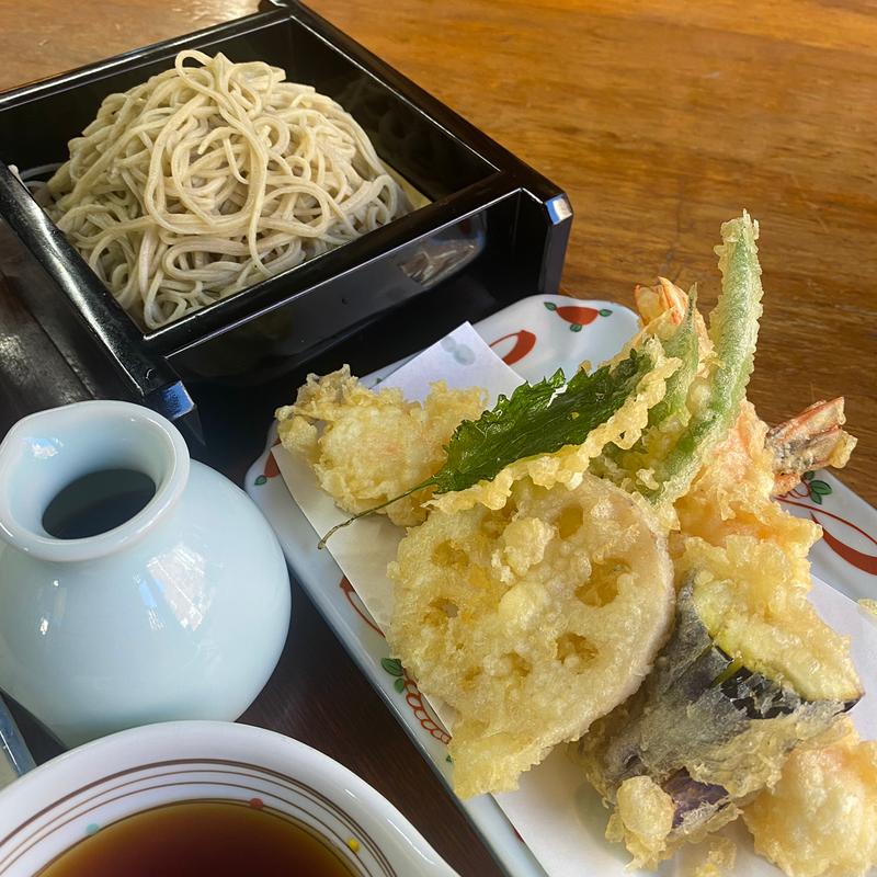 海老天せいろ(松月庵)