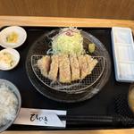 ランチ肩ロースかつ定食