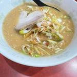 ねぎ味噌ラーメン＋半チャーハン(らーめん ほん田)