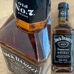 ジャックダニエル・Tennessee Whiskey・200 ml