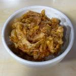 ミニかき揚げ丼(相州そば本店・工場)