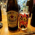 サッポロ赤星ラガー(大衆酒場 チャン栓チャン)