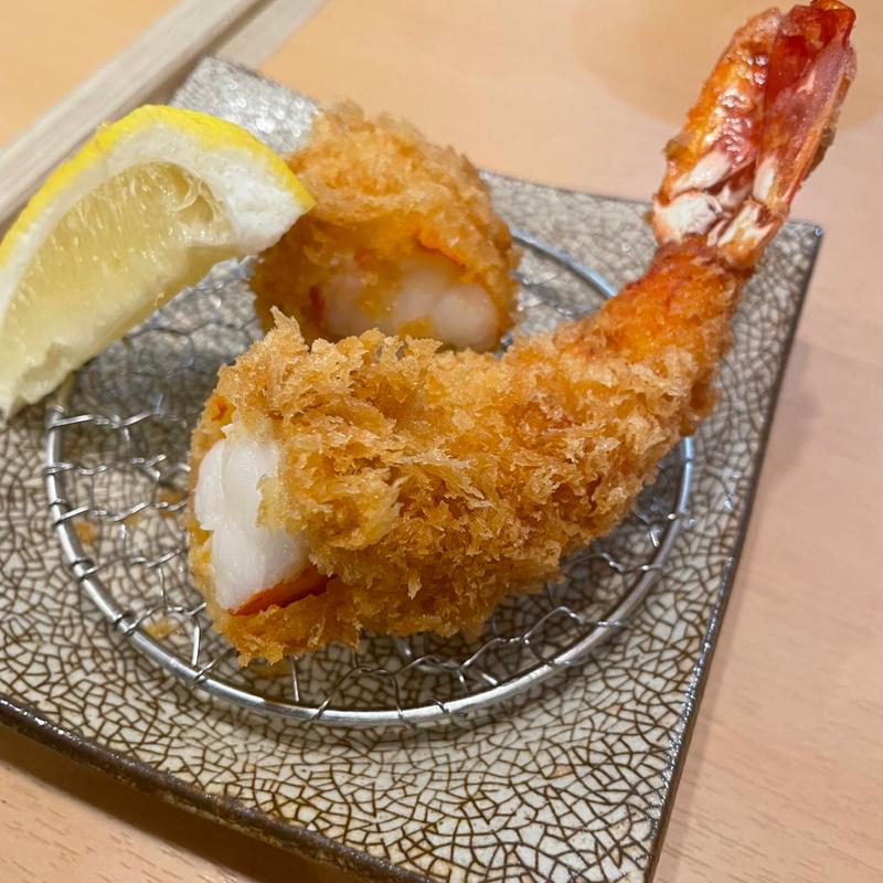 エビフライ(とんかつ今井)