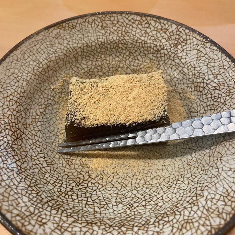 わらび餅(とんかつ今井)