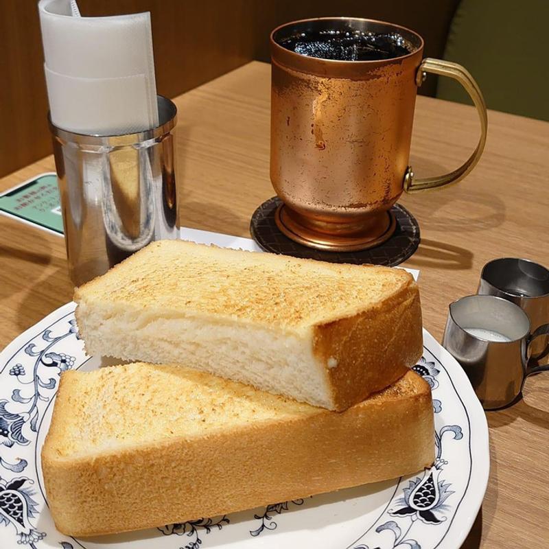 トーストセット(エスタシオンカフェ 新神戸)