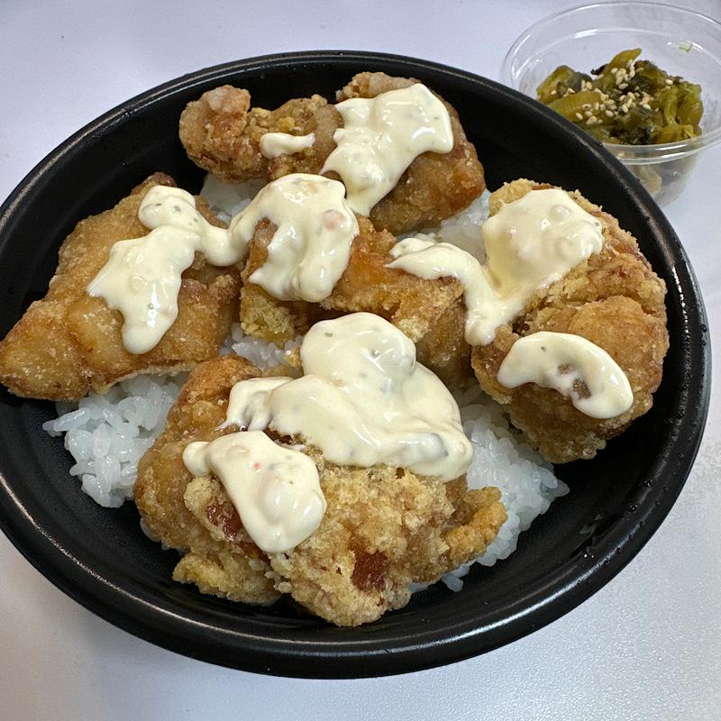 チキン南蛮丼 with タルタル胡麻高菜(麻布 あみ城)