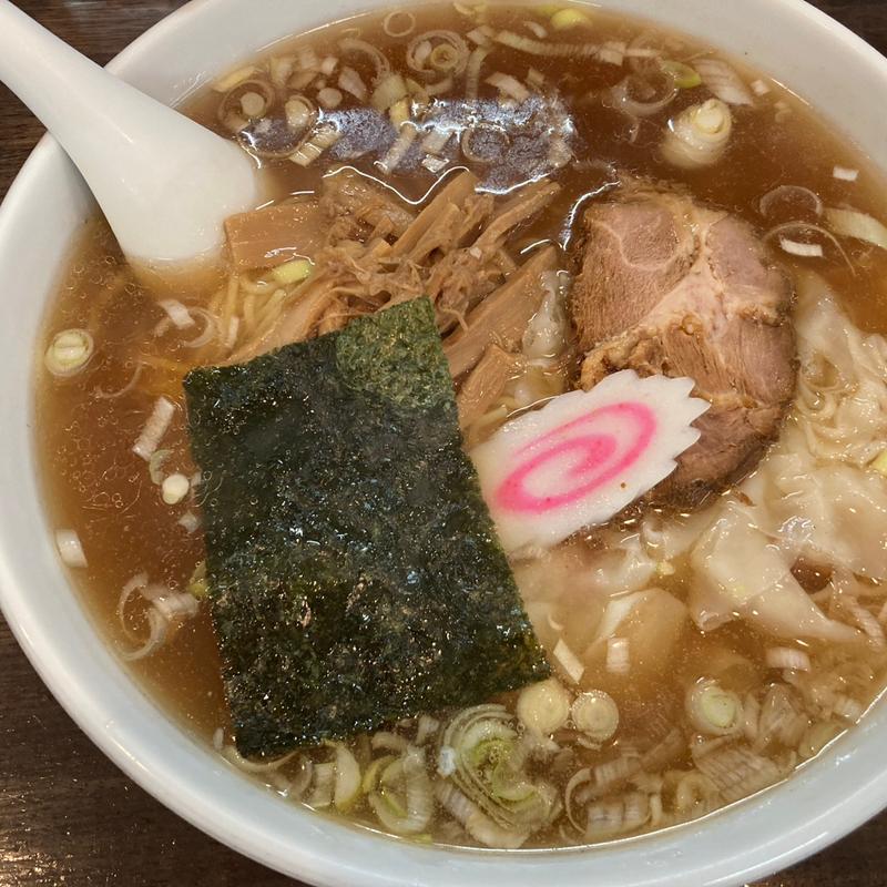 ワンタンメン(弘前軒 （ひろさきけん）)