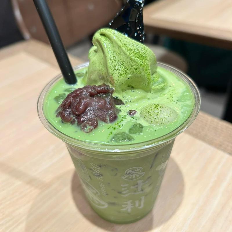 あずきフロート(辻利 宇治本店)