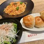 フレッシュバジルのトマトソース(鎌倉パスタ 湘南モールフィル店)