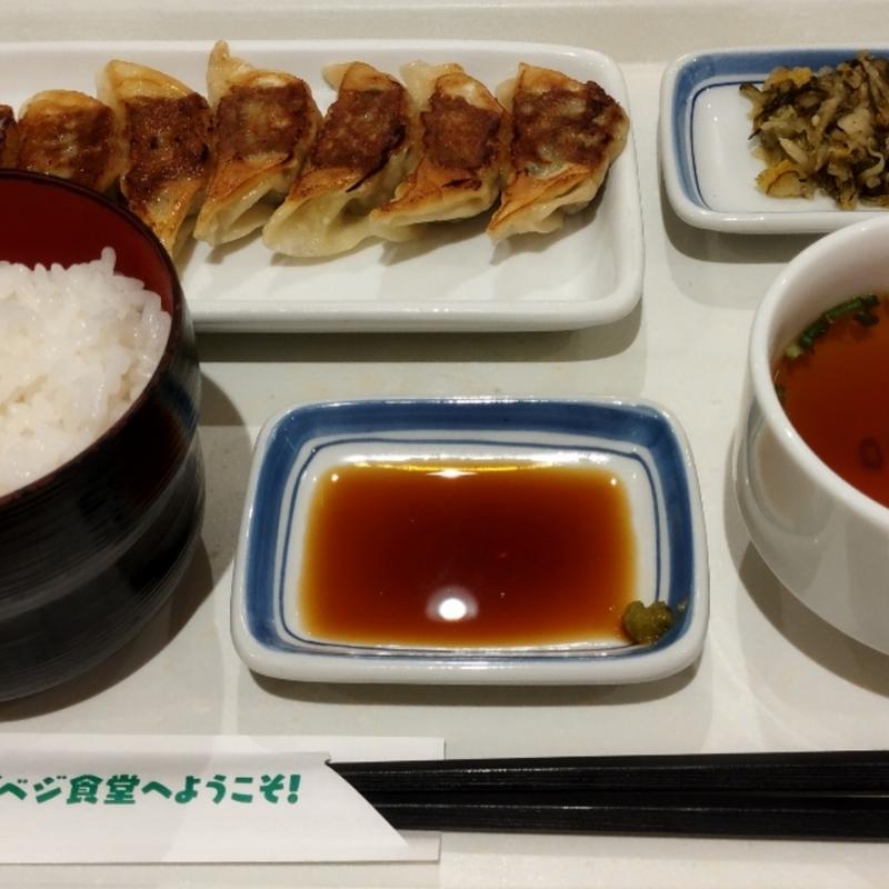 ぎょうざ7個定食 大盛りごはん(リンガーハット アリオ亀有店)