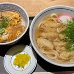 ミニカツ丼セット&ごぼう天(ウエスト 尾の上店 )