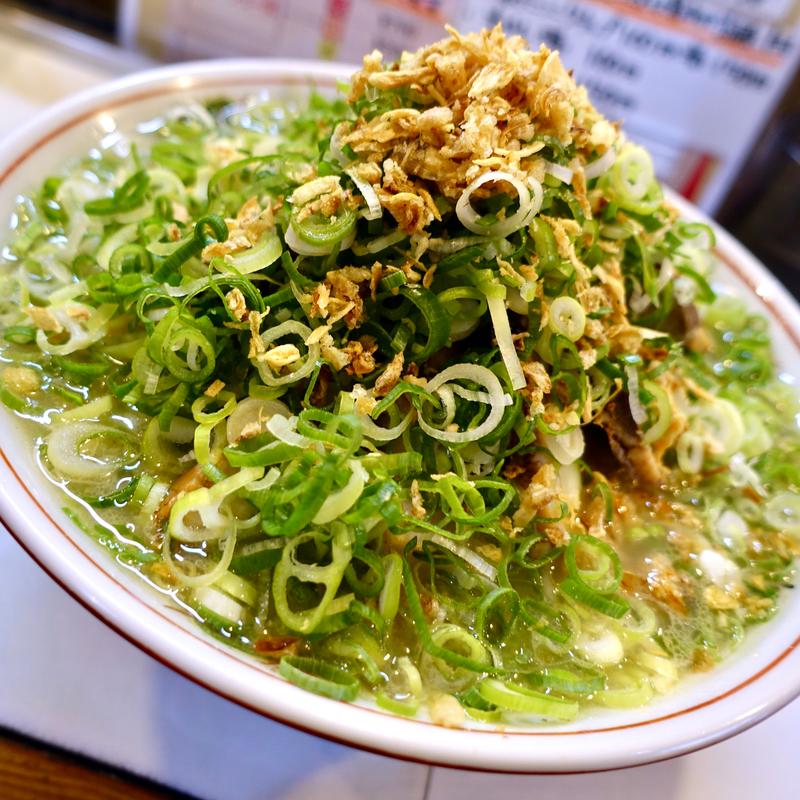 チャーシューメン（大）+ねぎ増し(よしみ屋ラーメン )