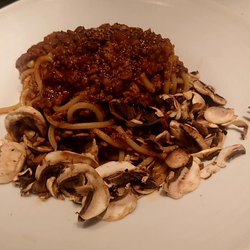 マッシュ-ルームのボロネーゼスパゲッティー(MAIMON GINZA （マイモン）)