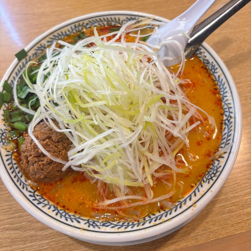 白胡麻坦々麺(丸源ラーメン 桂店 )