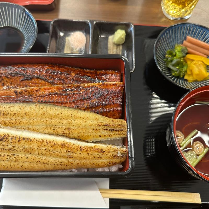 蒲焼白焼ダブル重(鰻 所縁)