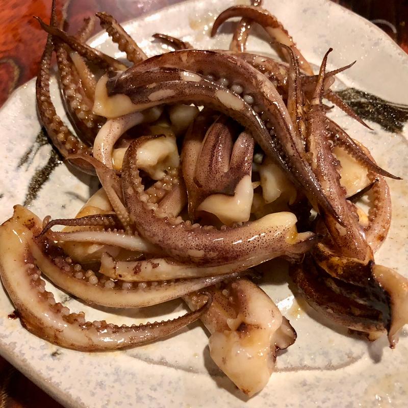 イカゲソのガーリックバター(いち)