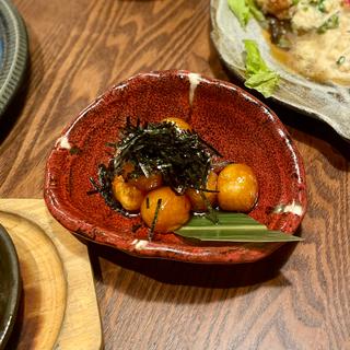 北海道の定番　いももちバター醤油(居酒屋 写楽)