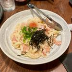明太子うどん(居酒屋 写楽)