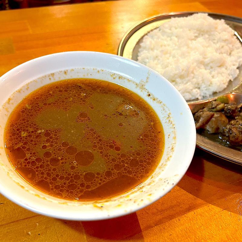 チキンカレー(カトマンドゥ)