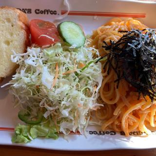 めんたいクリームパスタ(コメダ珈琲店 藤沢湘南台店)