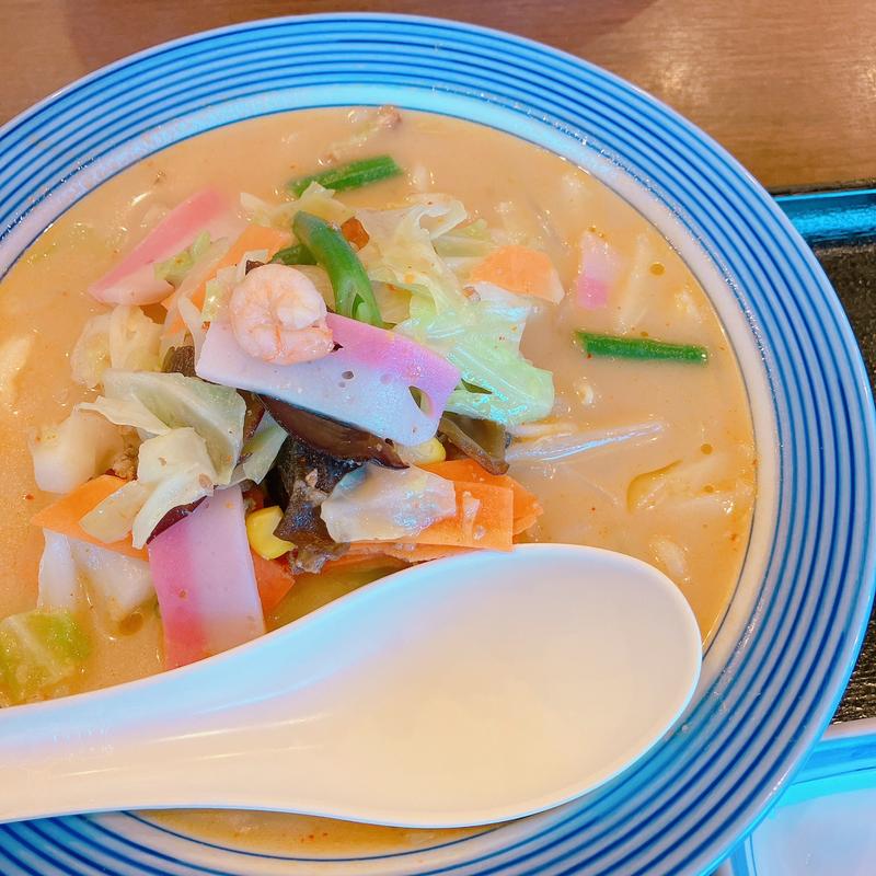 ピリ辛ちゃんぽん(リンガーハット 国立府中インター店)