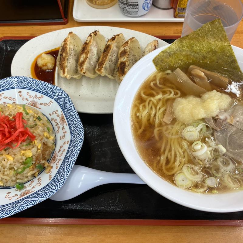 東京ラーメンチャーハンセット(ゆにろーず日立太田店)