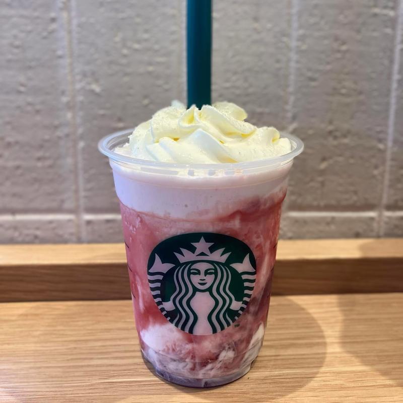 メリーベリーストロベリーフラペチーノ(スターバックスコーヒー TSUTAYA 浜田山店)