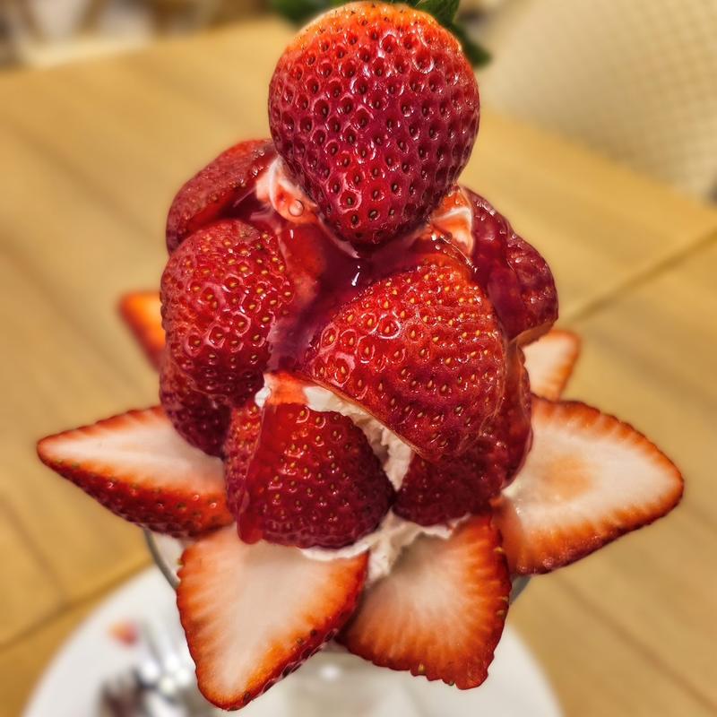 本日のパフェ(果実園リーベル二子玉川)