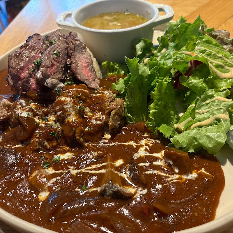 ステーキハウスのハヤシライス(ocean good table 渋谷 （オーシャングッドテーブル）)